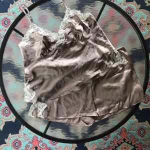 Silky Lace Accented PJs